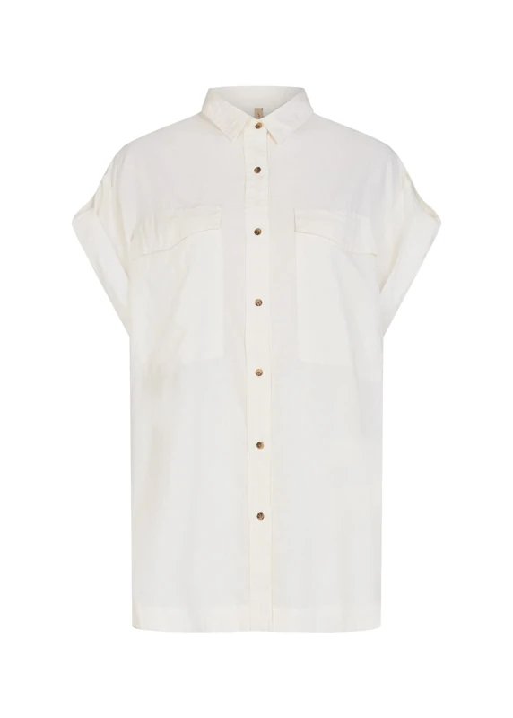 Soyaconcept Women's SC-INA 22 Blouse, White, Small