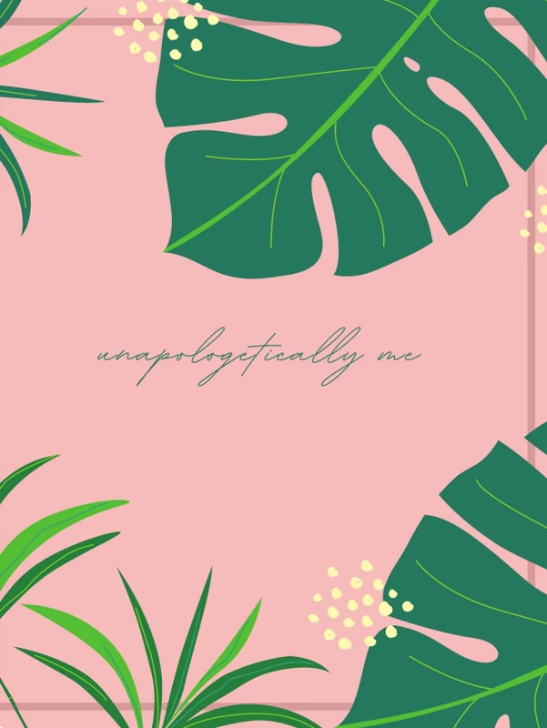 Unapologetically Me Large Hardcover Undated Planner