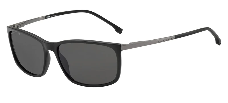 Boss BOSS 1248/S/IT Matte Black/Grey 59/16/145 men Sunglasses