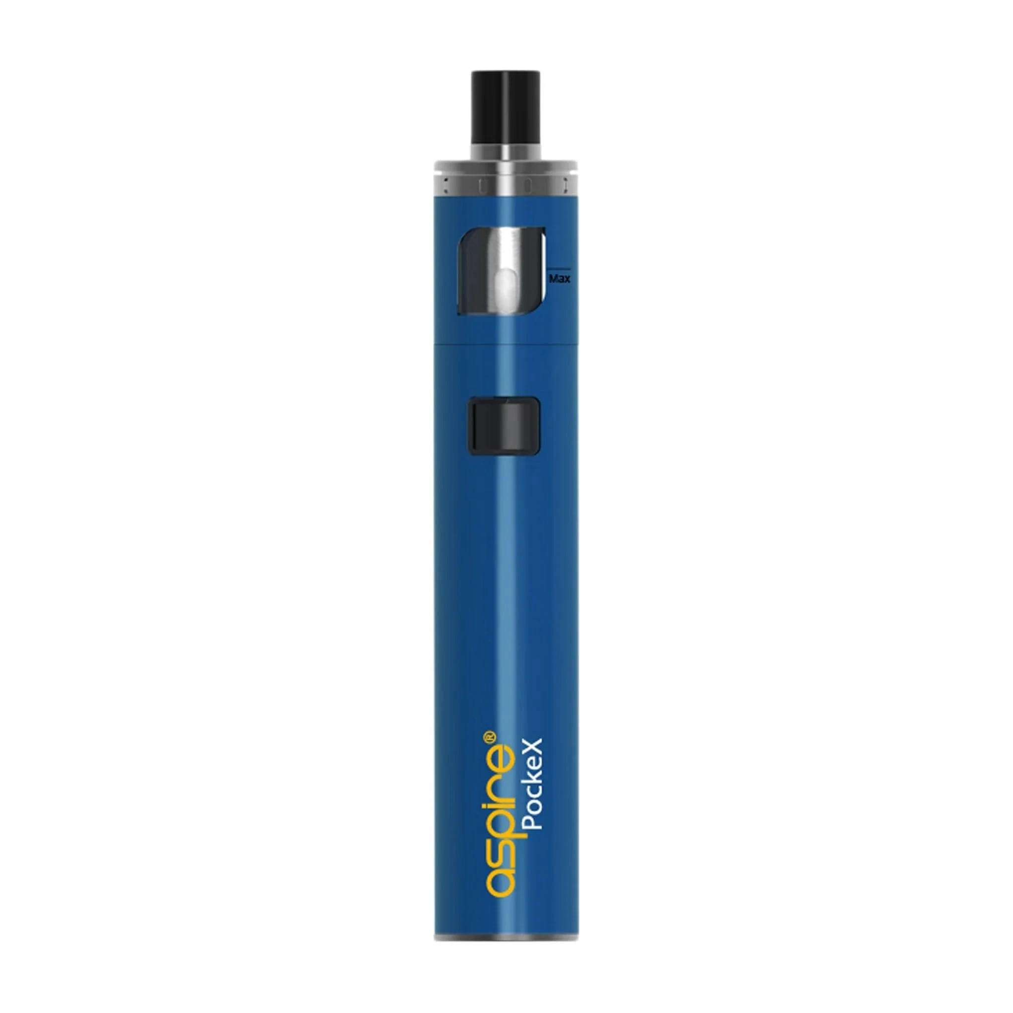 Aspire Pockex AIO Kit All in One Kit (Blue) Convenient, User-Friendly and Fantastic E Cigarettes Vape Starter Kit TPD Version No Nicotine