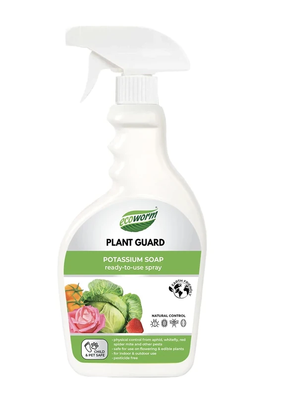 Ecoworm Potassium Soap - Organic Bug Spray & Plant Cleaner 500ml