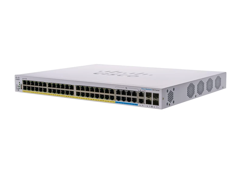 Cisco Business CBS350-48NGP-4X Managed Switch | 8 Port 5GE | 40 Port GE | PoE | 2x10G Combo | 2x10G SFP+ | Limited Lifetime Hardware Warranty (CBS350-48NGP-4X-UK)