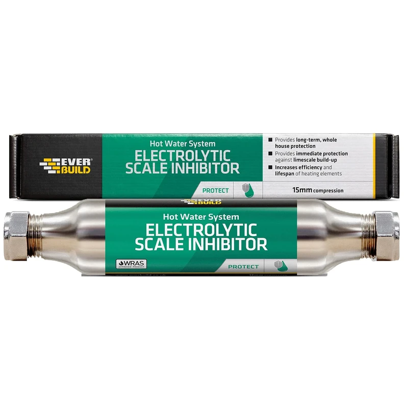 Everbuild Hot Water System Electrolytic Scale Inhibitor, 15mm Compression