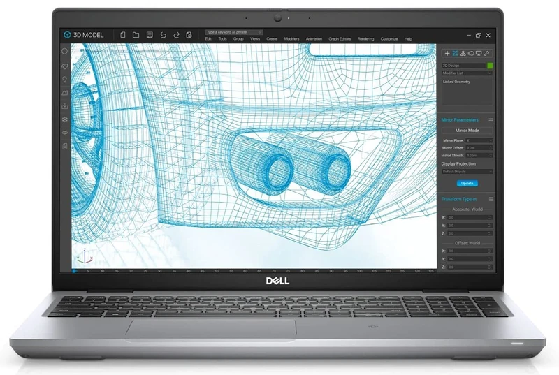 Dell Precision 3561 15.6" FHD Business Laptop (Grey) Intel Core i7-11850H vPRO, 16 GB RAM, 512 GB SSD, Win 10 Pro
