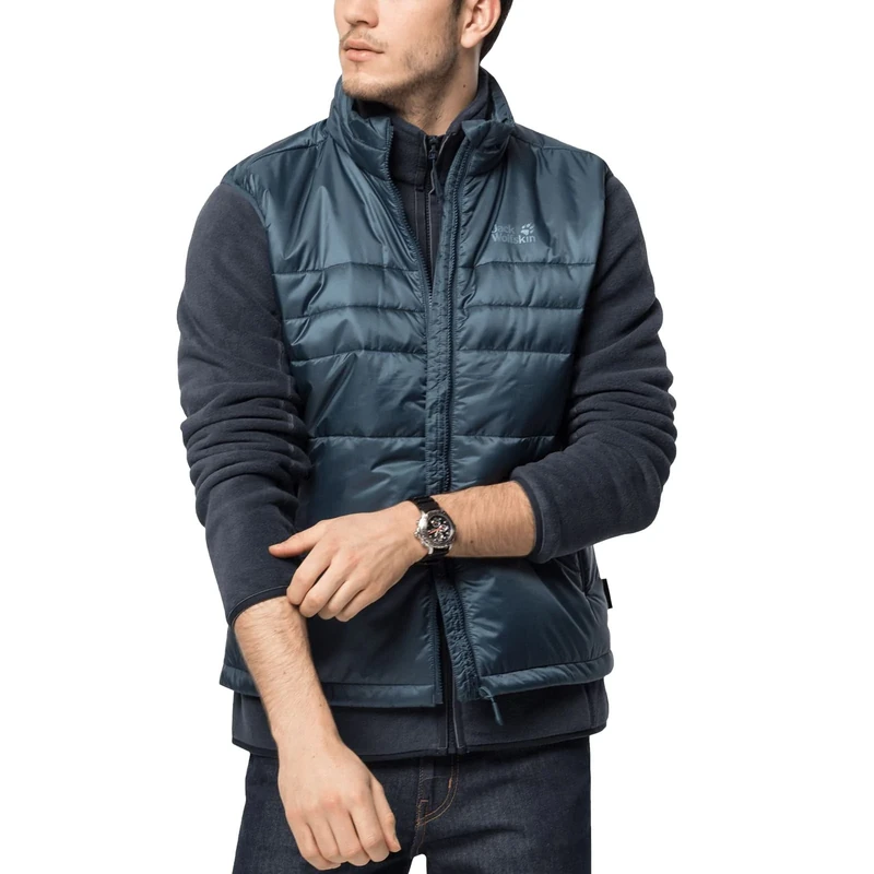 Jack Wolfskin Men's Argon Vest, Orion Blue, XL