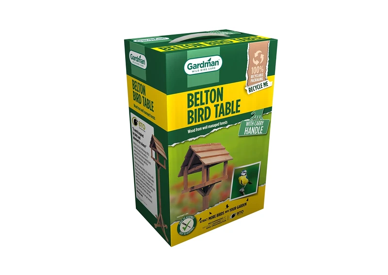 Gardman Belton Bird Table - FSC Wood