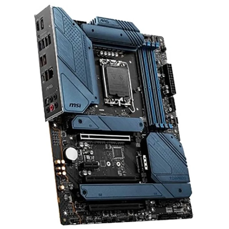 MSI MAG Z690 TORPEDO Motherboard ATX - Supports Intel 12th Gen Core Processors, LGA 1700, Memory Boost (DDR5-6400MHz/OC), 1 x PCIe 5.0 x16, 3 x M.2 Gen4/ x4