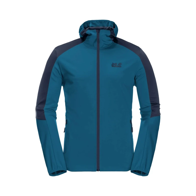 Jack Wolfskin Men's Go Hike Softshell M Jacket, Cedar Green, XXL