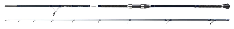 Shakespeare SALT XT Sea Spin, Fishing Rod, Spinning Rods, Inshore Fishing, Saltwater Fishing, Mackerel, Bass, Pollack, Wrasse, Unisex, Black, 3m | 40-80g