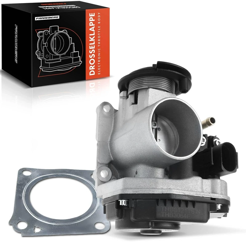 Frankberg Throttle Valve Socket for Arosa Cordoba Ibiza II Leon Toledo II O.c.t.a.v.i.a I B.o.r.a Golf IV L.u.p.o Polo 1.0L-1.6L Petrol 1996-2006 030133064F