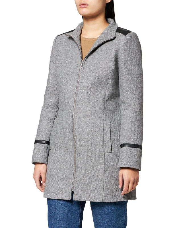 Naf Naf Women's ASOPHIE ASOPHIA, GRIS Clair Chin, Large