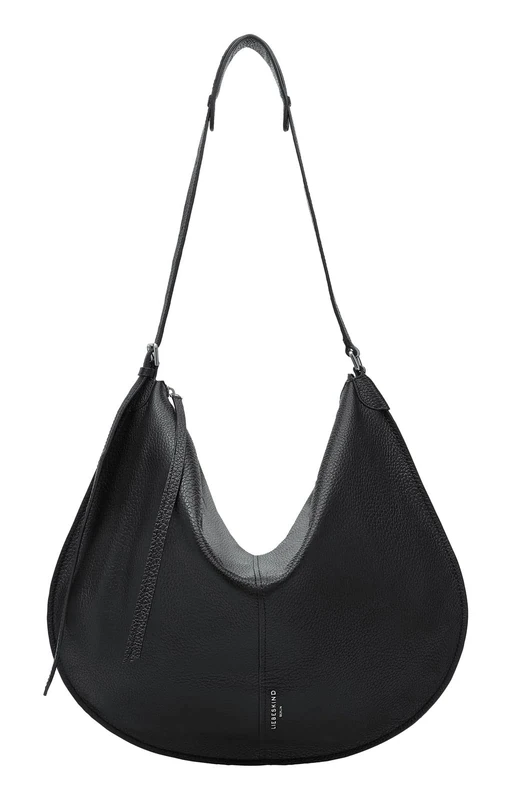 Liebeskind Berlin Women's Naomi Heavy Pebble HOBO L, Black-9999