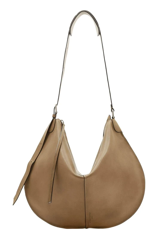 Liebeskind Berlin Women's Naomi Natural Sheep HOBO L, Praline-8481, Large