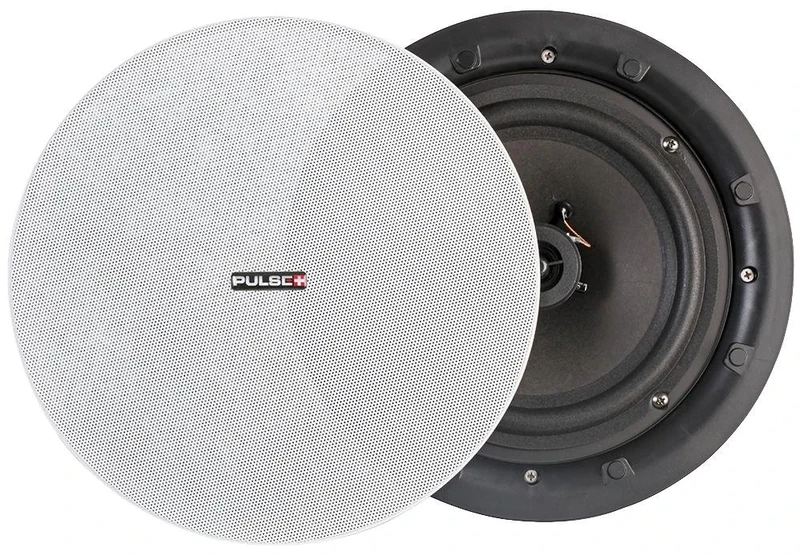 8"Frameless Ceiling Speaker | Finished LOUDSPEAKERS 100V Audio Visual, 1 X Qty - PLS00556
