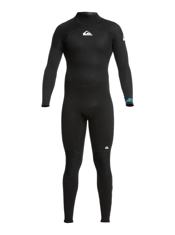 Quiksilver 3/2 mm Prologue - Back Zip Wetsuit - Men - M - Black