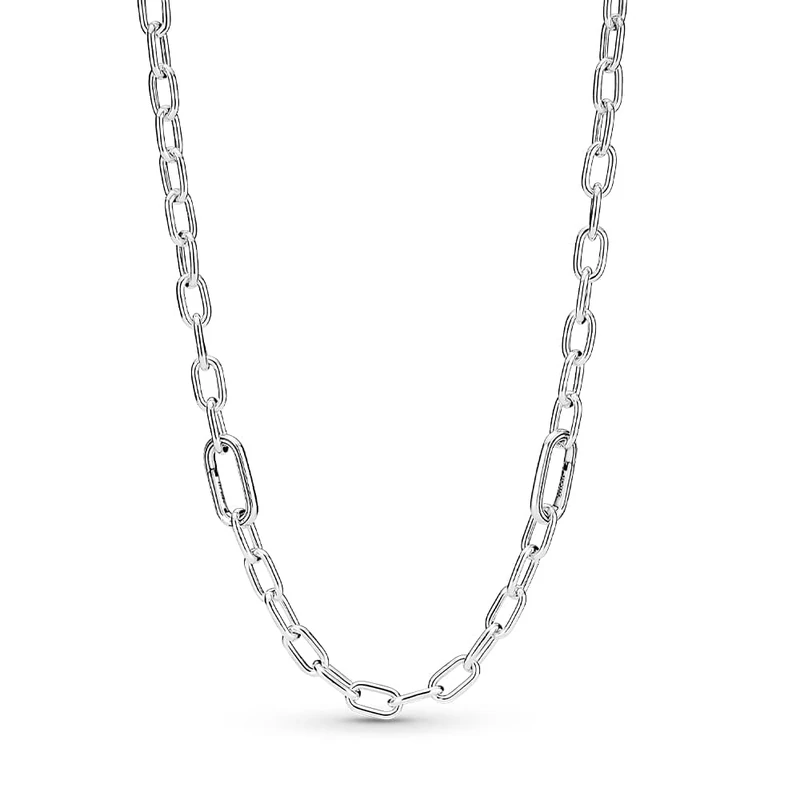 PANDORA ME Link Chain Necklace In Sterling Silver For Medallion Charms, 50cm, No Box