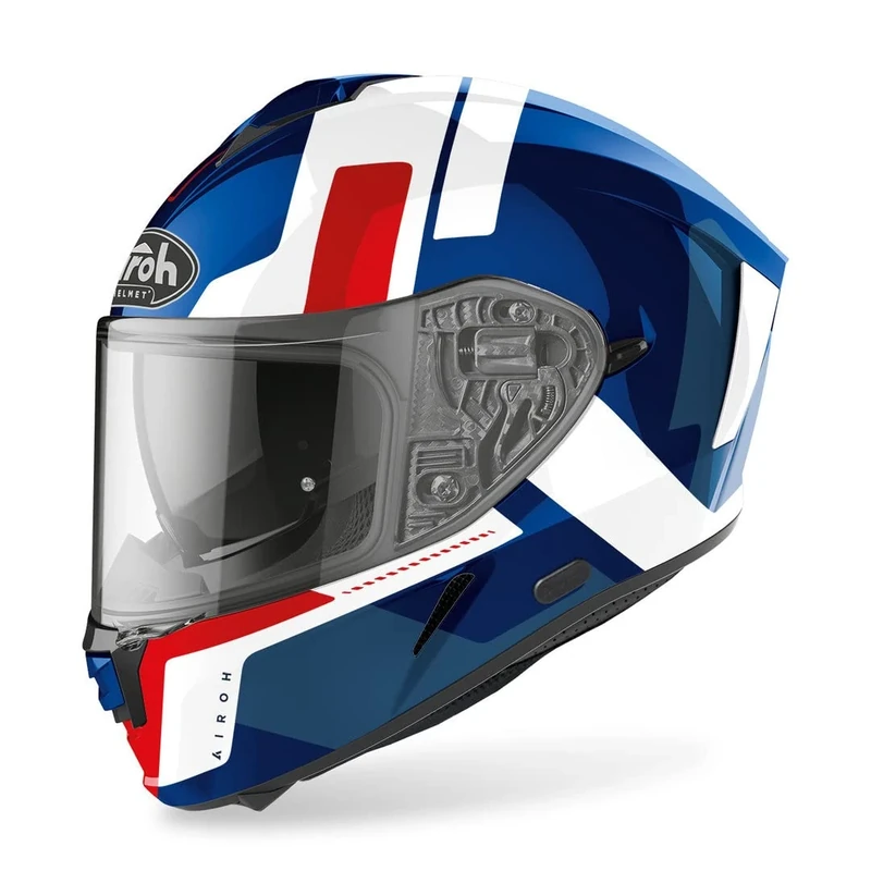 Airoh Motorcycle Helmet Spark Shogun Blue/Red Gloss M