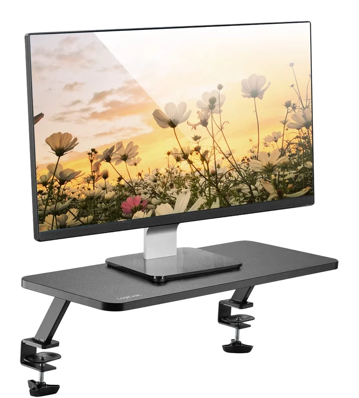 LogiLink BP0153 Monitor Riser 650 mm Long for 13-32 Inch Monitors Maximum Load 20 kg