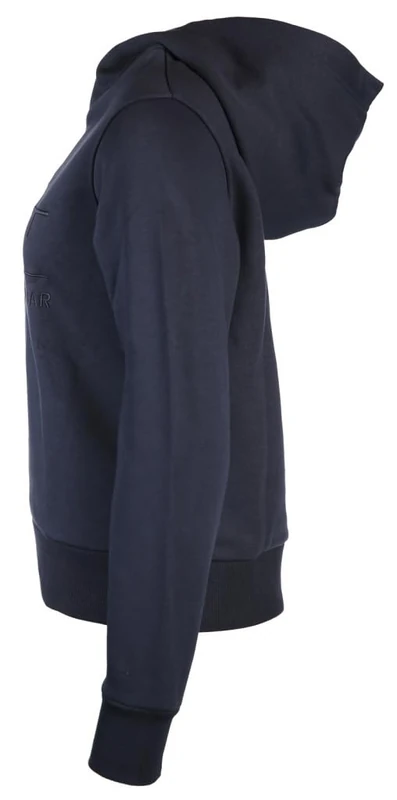 GANT Womens Logo Archive Shield Hoodie Evening Blue XL