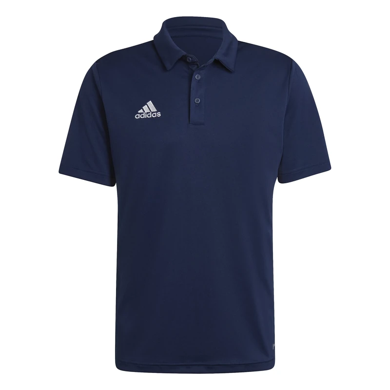 adidas Men's Entrada 22 Polo Shirt - Team Navy Blue, 100% Recycled