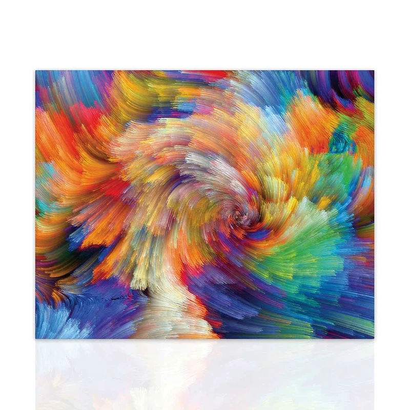 Declea Home Decor Modern Painting, Cotton, Multi-Coloured, 60X40