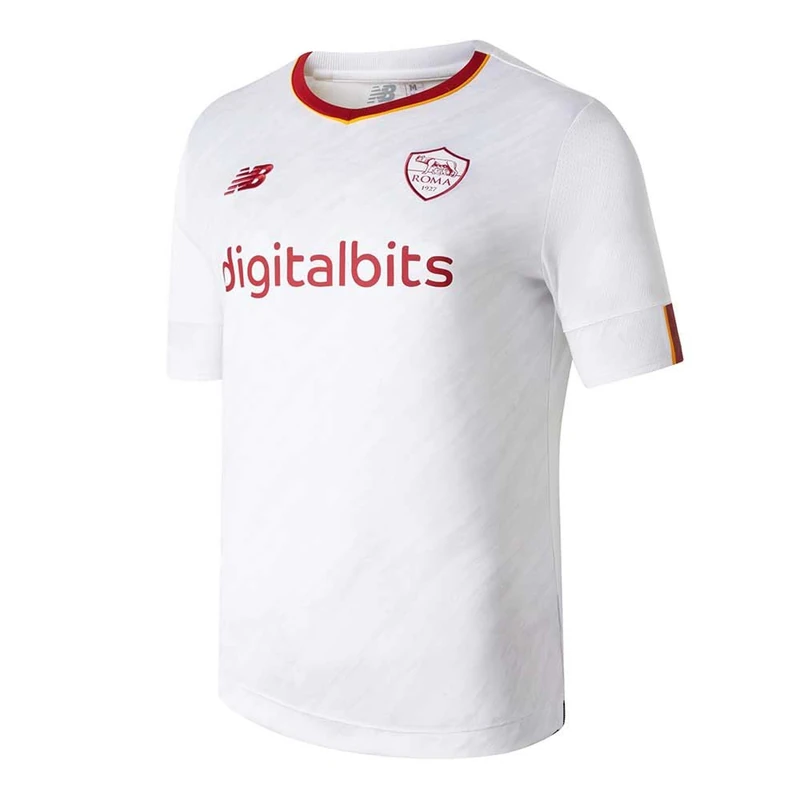 AS Roma 2022/23 Season Short Sleeve Jersey - Away, Men, Away, L - Image 1