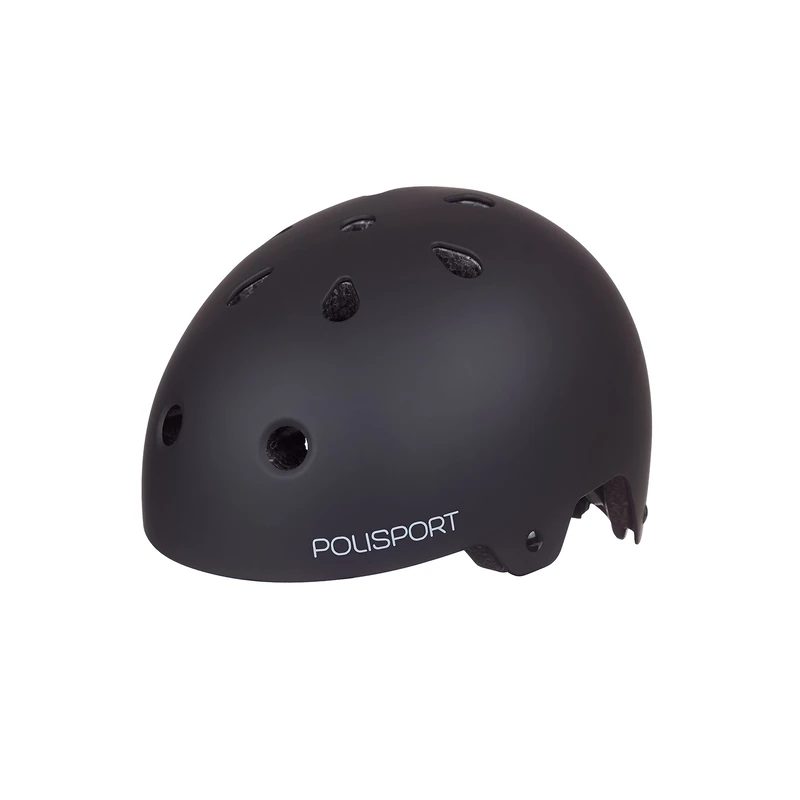 POLISPORT 8742600001 Urban Pro Bike Helmet 55-58 cm Black Premium Urban Cycling Helmet