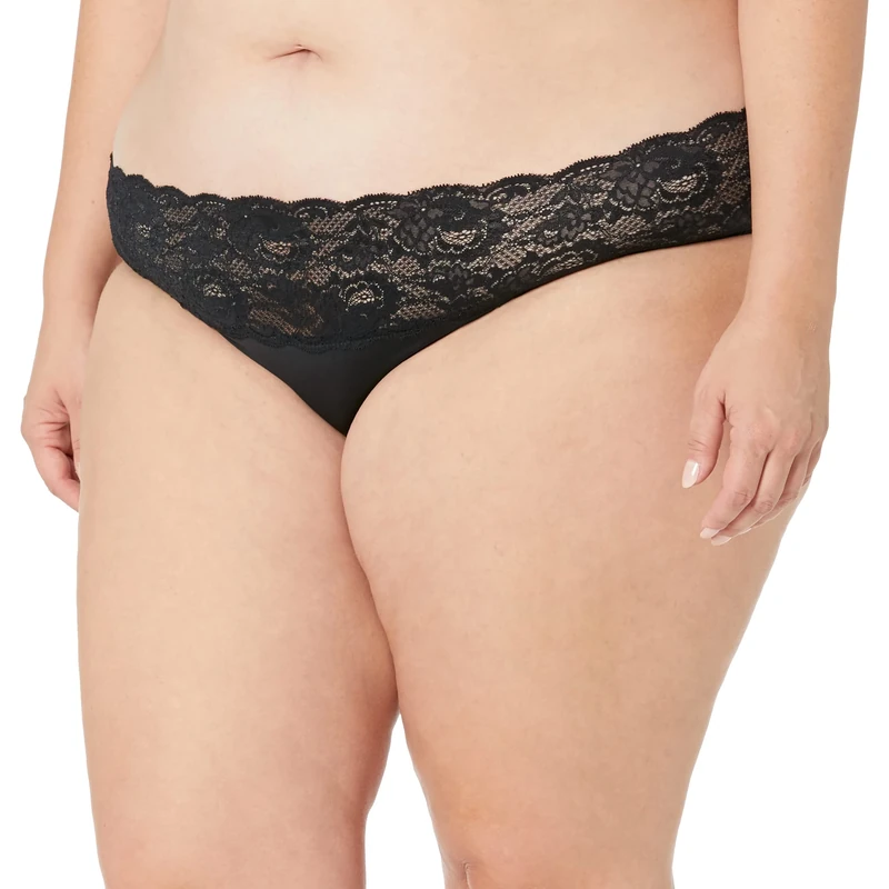 Cosabella Women's Plus Size Evolution Extended Comfie Boyshort, Black, 1X Plus