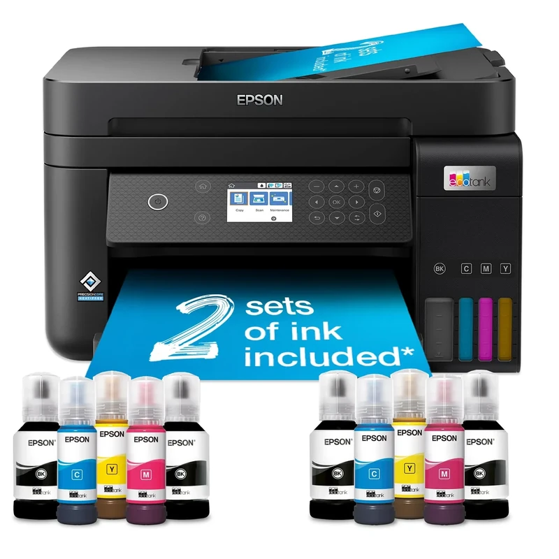 Epson EcoTank ET-3850 plus 102 Genuine Ink Multipack