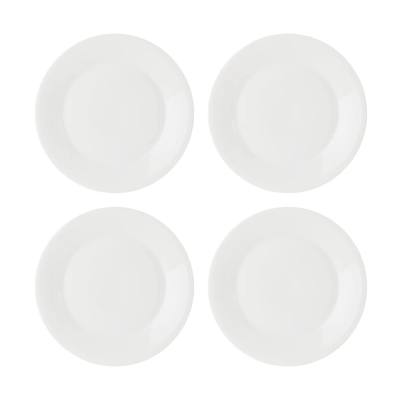 Royal Doulton 1815 Pure S/4 Plates 23cm/9in White