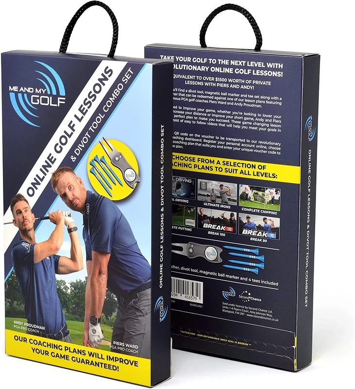 ME AND MY GOLF Online Lessons and Gift Pack - Coaching Plans to Transform Your Game (Ultimate Irons)