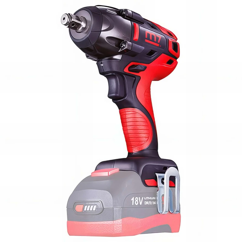 King Tony DW401 M7 - Wrench De Impacto 1/2" 813nm 18v 5ah (sin Cargador Y Bateria) for DIYers & Professionals, Ideal for Repair and Installation tasks, 18v, 5ah
