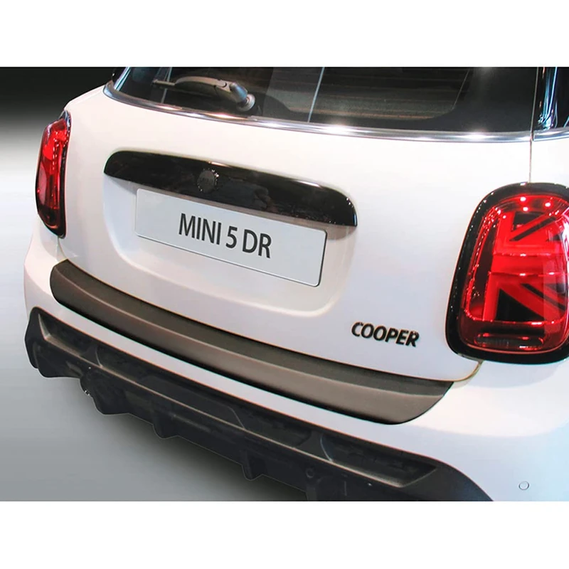 RGM ABS Rear bumper protector compatible with Mini One/Cooper/Cooper S (F55) 5 doors Facelift 2021-2024 Black