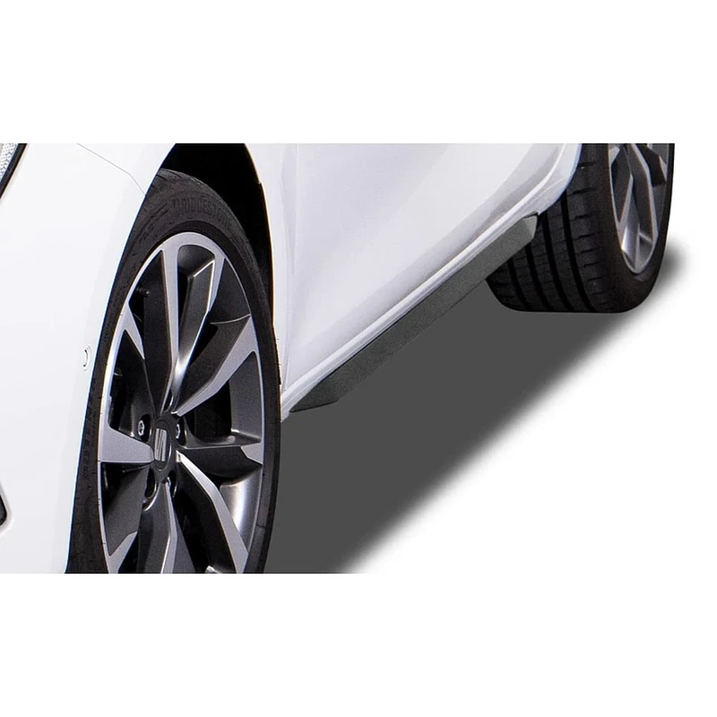 RDX Racedesign Side skirts 'Slim' compatible with Seat Leon (KL) 2020- incl. Sportstourer. (ABS glossy black)
