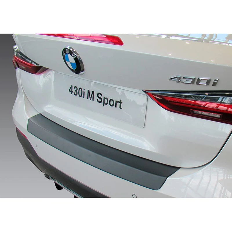 RGM ABS Rear bumper protector compatible with BMW G22 4-Series Coupé 'M' Sport & M4 2020- Black