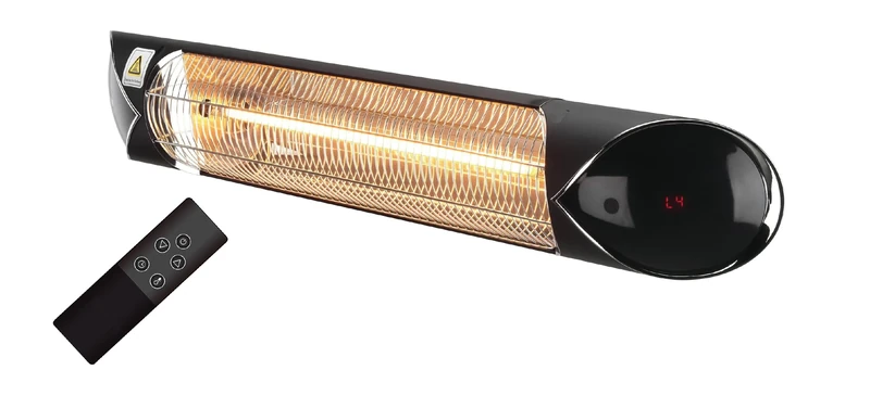 Sahara 2000W Carbon Fibre Wall Mounted Electric Patio Heater