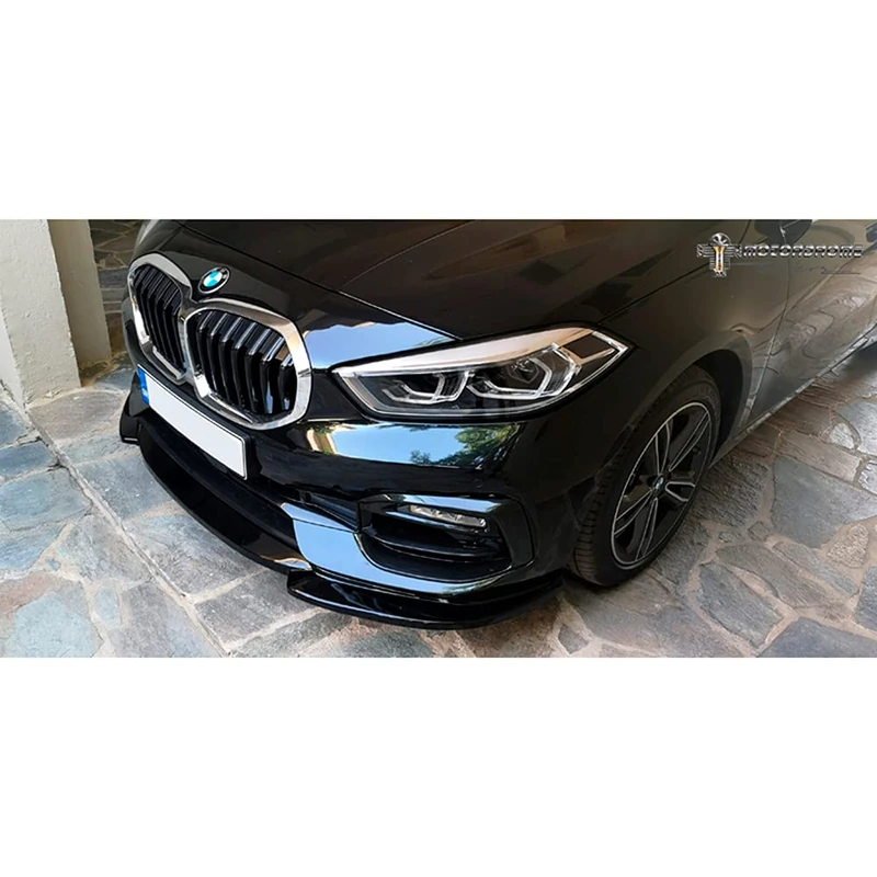 Motordrome Front Spoiler compatible with BMW 1-Serie (F40) 2019-2024 excl. M-Sport (ABS) - Image 1