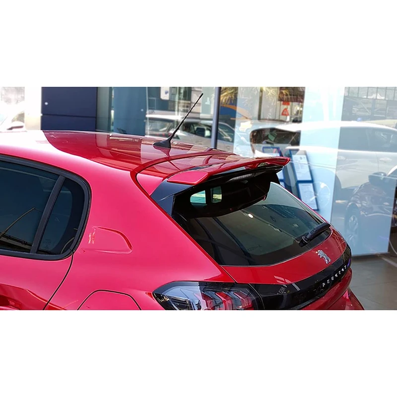 Motordrome Roof spoiler compatible with Peugeot 208 II HB 5-doors 2019- (PU)