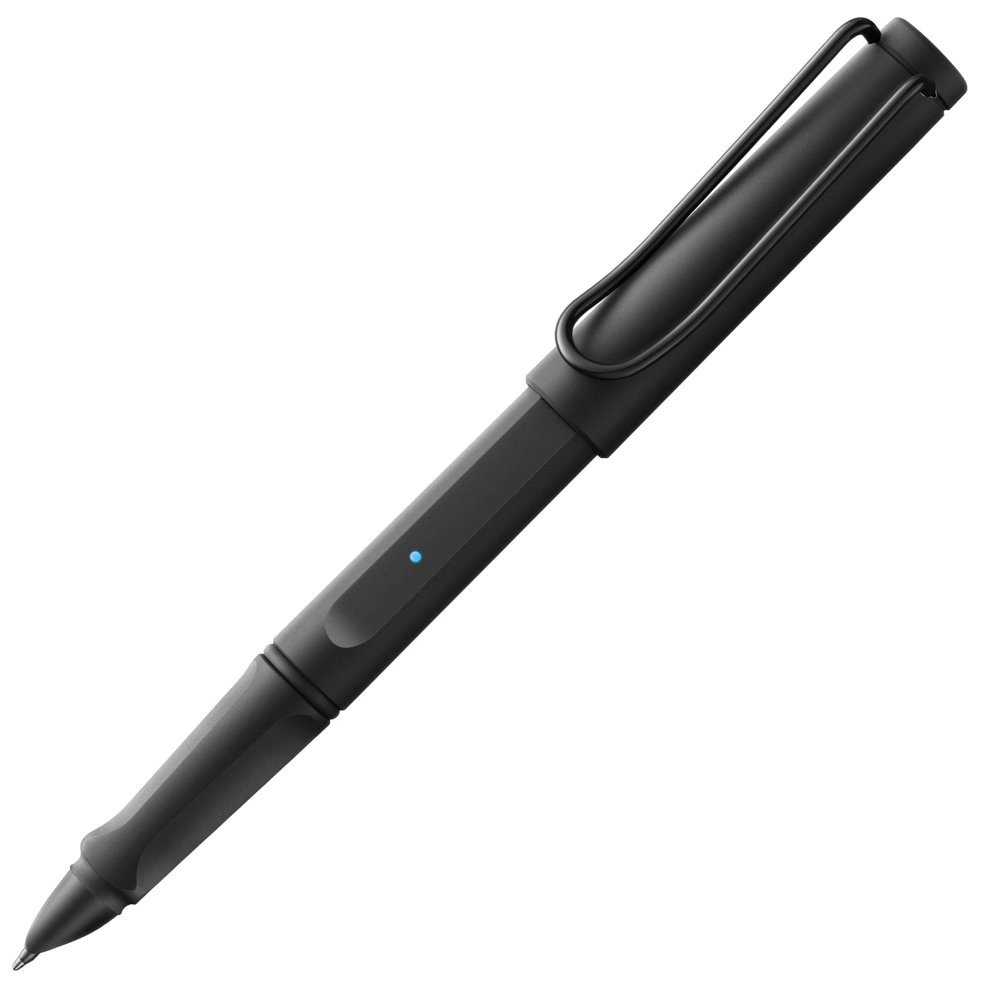 LAMY safari all black ncode Smart Pen for digital notebook - writing on real paper with digital processing - pen for electronic notebook - incl. black LAMY M 21 refill