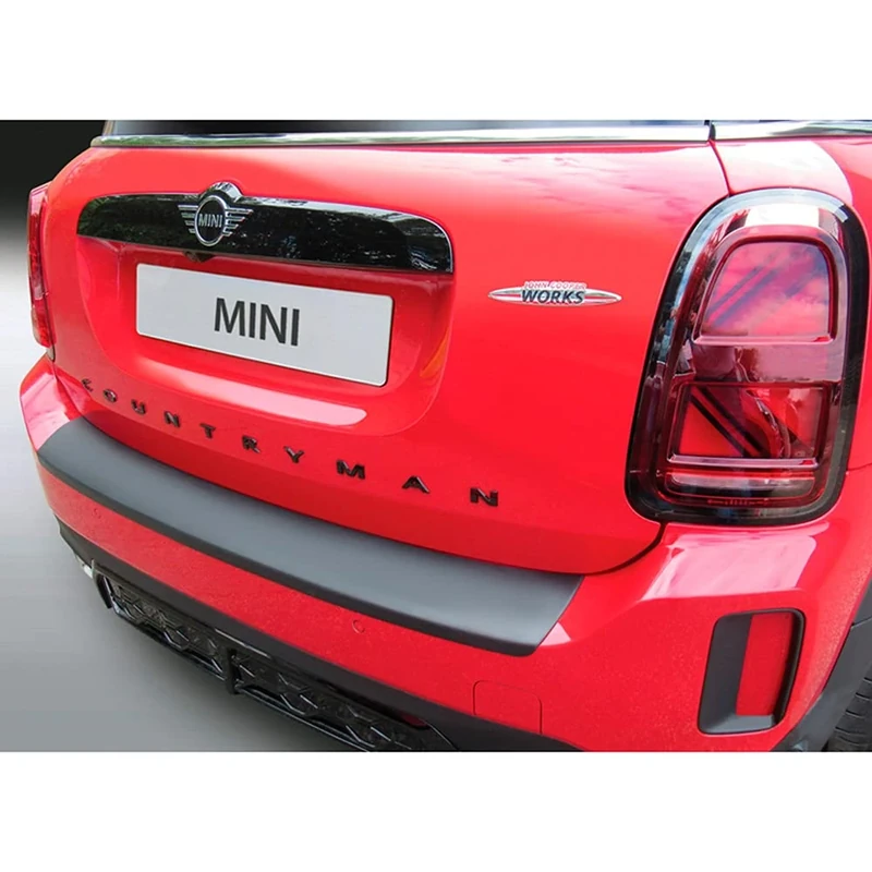 RGM ABS Rear bumper protector compatible with Mini Countryman (F60) Facelift 2020- Black