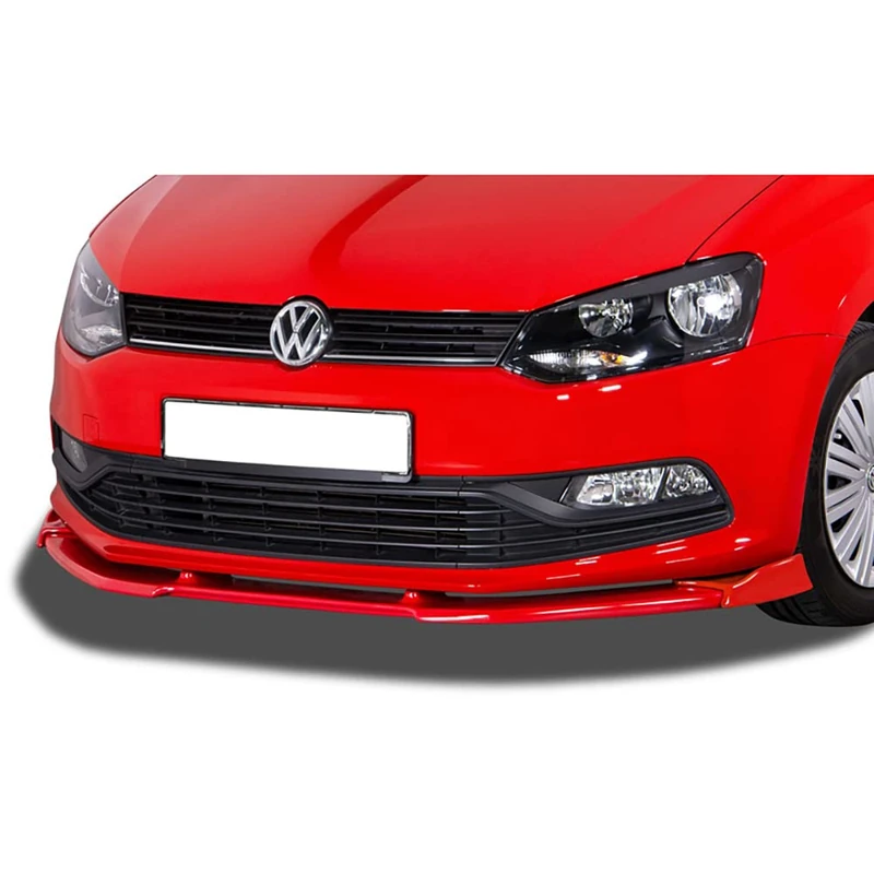 RDX Racedesign Front spoiler Vario-X compatible with Volkswagen Polo 6C 2014-2017 (PU)