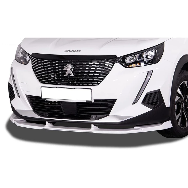 RDX Racedesign Front spoiler Vario-X compatible with Peugeot 2008 II 2019- (PU)