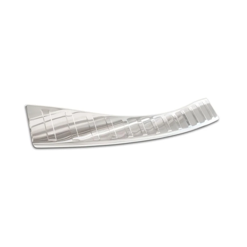 Avisa Stainless Steel Rear bumper protector compatible with Ford Mondeo V Hatchback/Sedan 2014-2019 & Facelift 2019- 'Ribs'