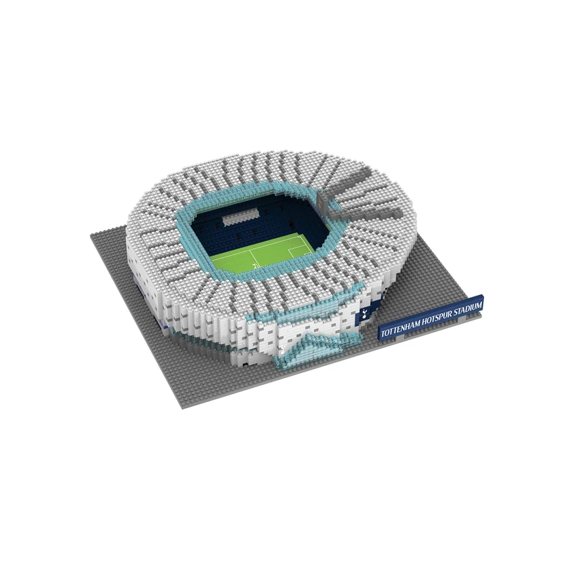 FOCO Officially Licensed Tottenham Hotspur BRXLZ Stadium 3D Bricks Construction Toy Model