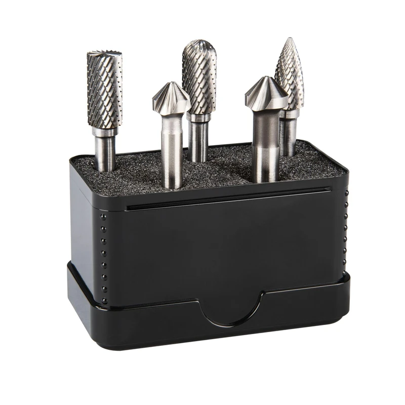 Alpen-Maykestag 5-Piece Hammer Drill Set - SDS-Plus, 2-3 Flutes, Concrete, Masonry, Metal, 1 Count - Image 1
