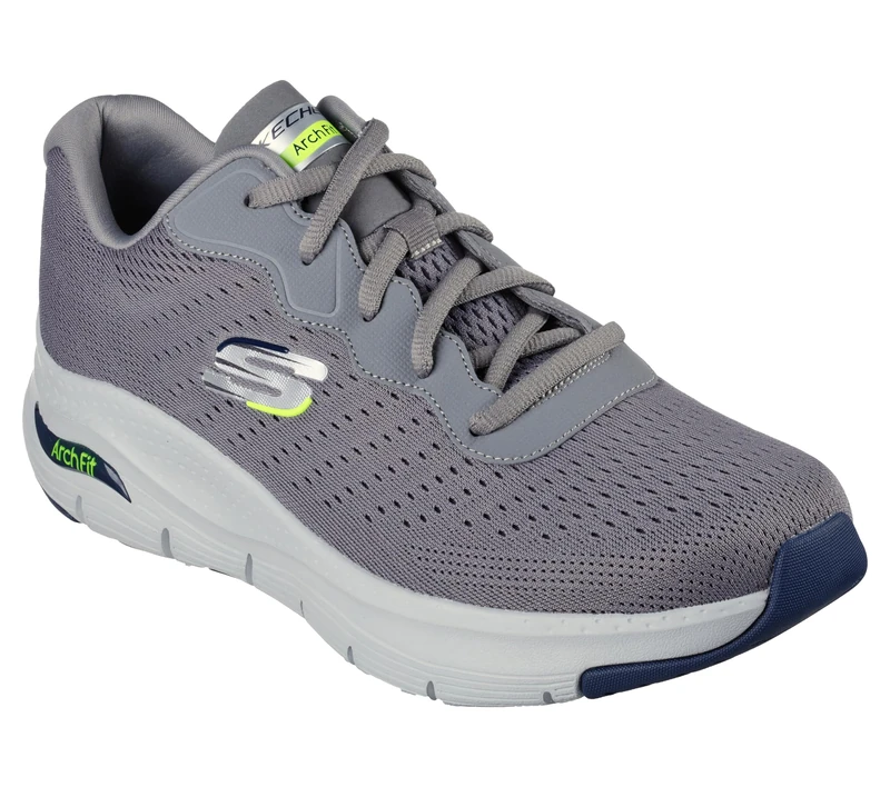 Skechers Men's 232303 ARCH FIT Sneaker, Gray, 6 UK - Image 1