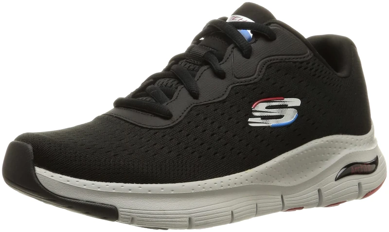 Skechers Men's Arch Fit Sneaker, Black 001, 8.5 UK
