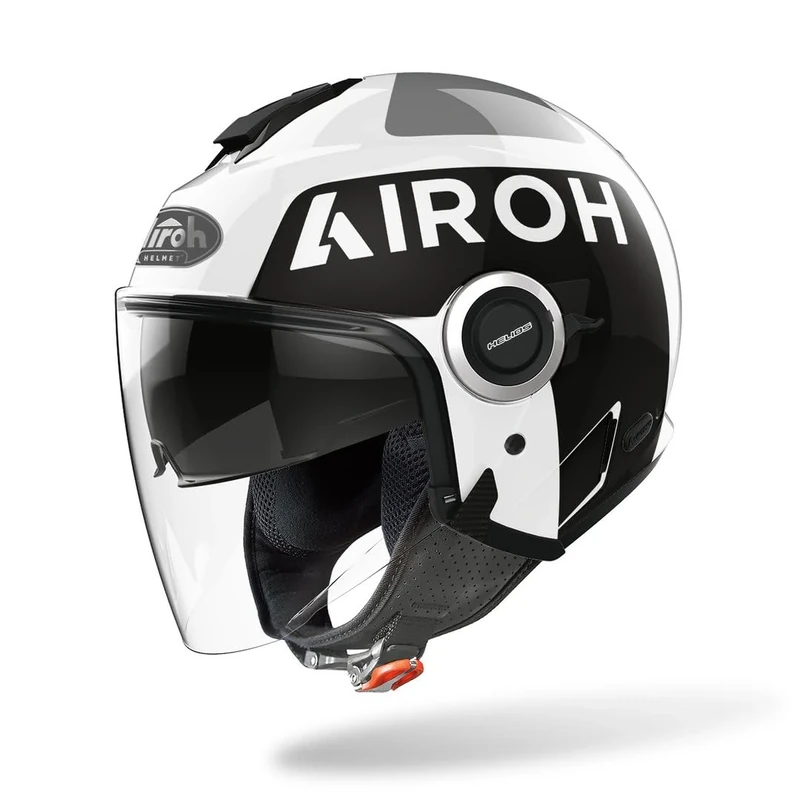 Airoh Motorcycle Helmet Helios Up White Gloss S