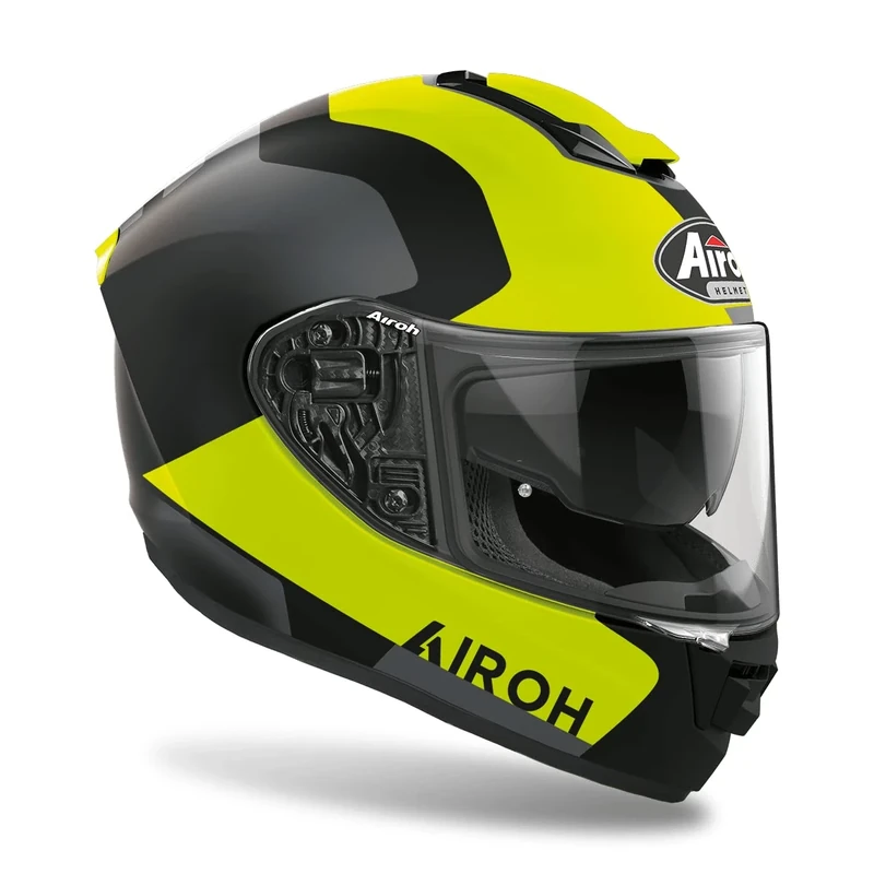 Airoh Motorcycle Helmet St501 Dock Yellow Matt S