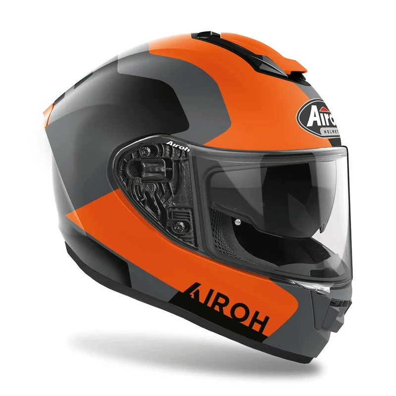 Airoh Motorcycle Helmet St501 Dock Orange Matt Xl